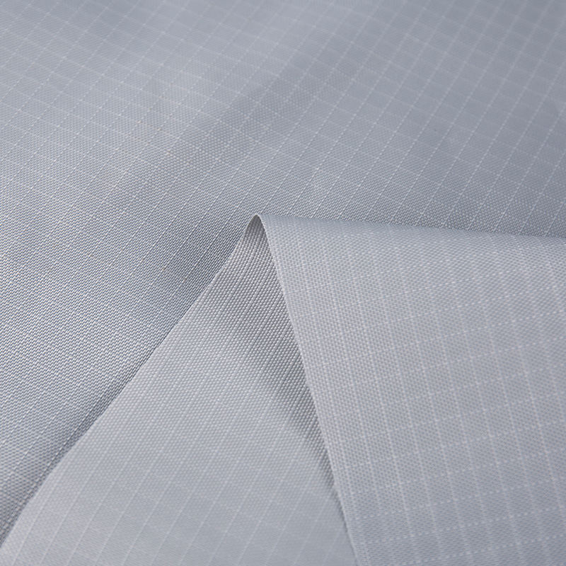 420D Nylon oxford fabric 0.5cm square PU coated fabric