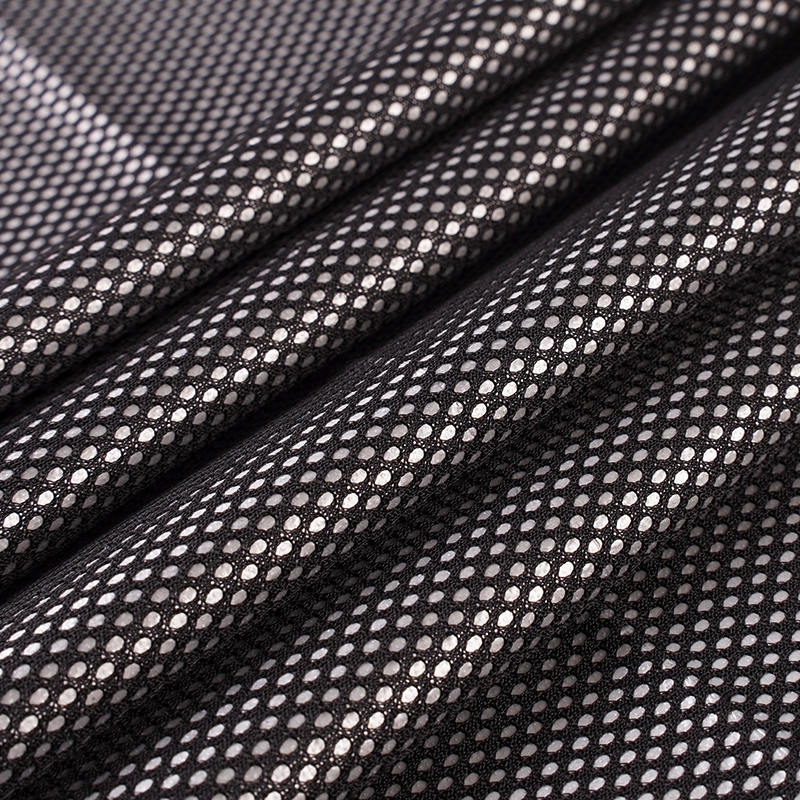 Mesh TPU Silver Film Low Transparency Laminated Fabric for Lining