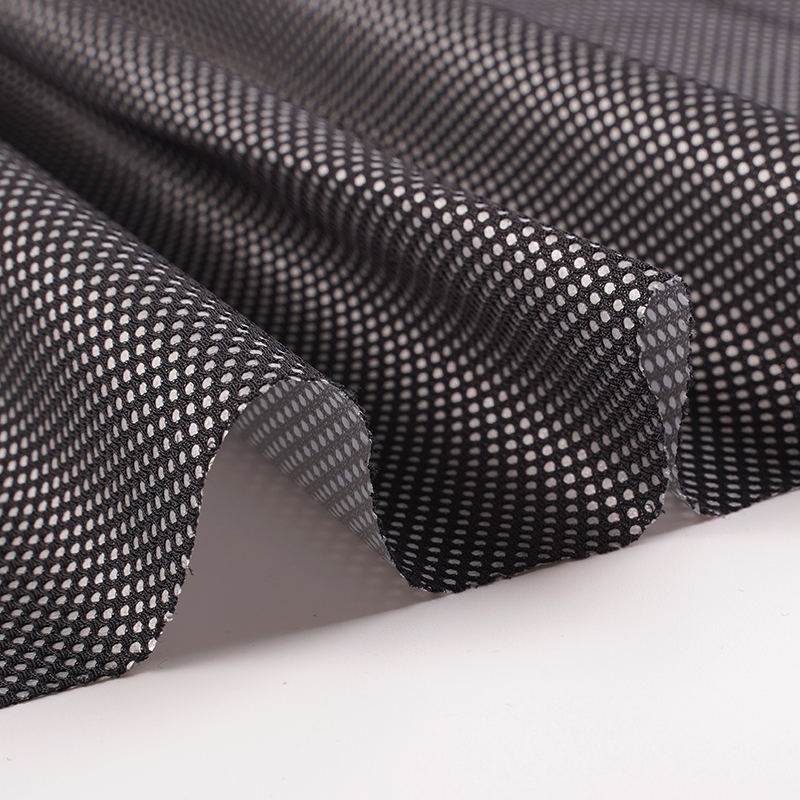 Mesh TPU Silver Film Low Transparency Laminated Fabric for Lining